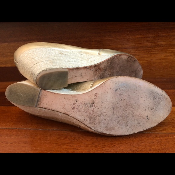 Arturo Chiang open toe wedge heel shoes - Picture 5 of 5